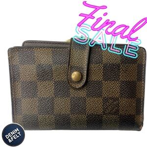 🤎Louis Vuitton Damier Portefeuille Viennois Bifold Wallet | PRELOVED!!🤎☑️
